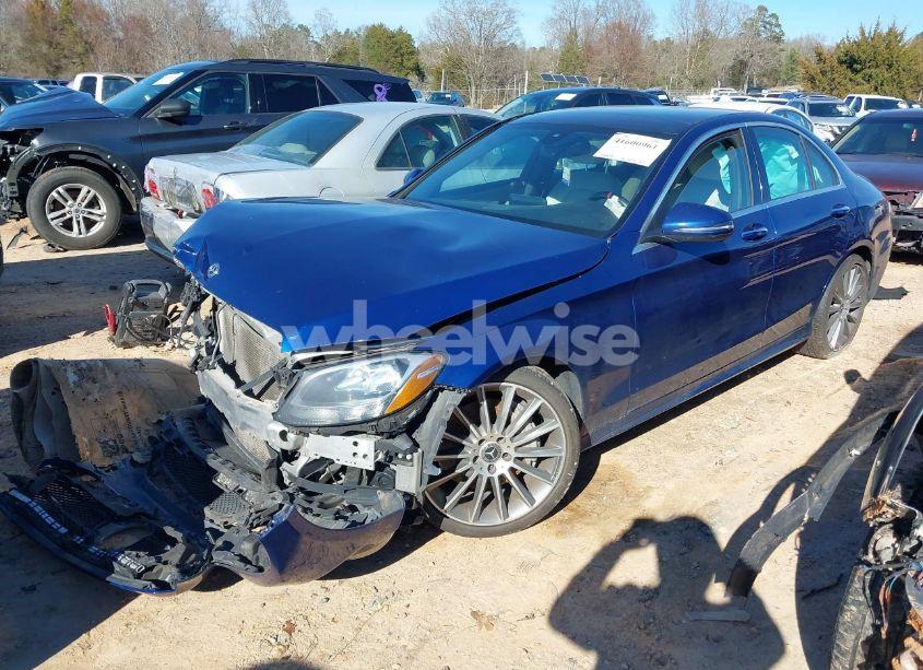 Photo 2 of 2018 Mercedes-benz C 300 (VIN WDDWF4JB4JR386277)