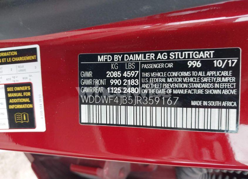 Photo 9 of 2018 Mercedes-benz C 300 (VIN WDDWF4JB5JR359167)