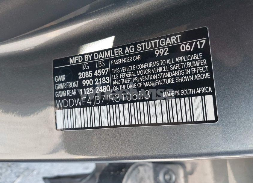 Photo 9 of 2018 Mercedes-benz C 300 (VIN WDDWF4JB7JR310553)