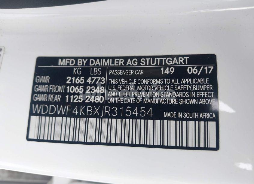 Photo 9 of 2018 Mercedes-benz C 300 4MATIC (VIN WDDWF4KBXJR315454)