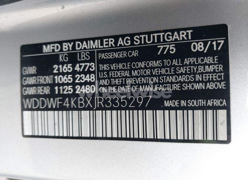 Photo 9 of 2018 Mercedes-benz C 300 4MATIC (VIN WDDWF4KBXJR335297)