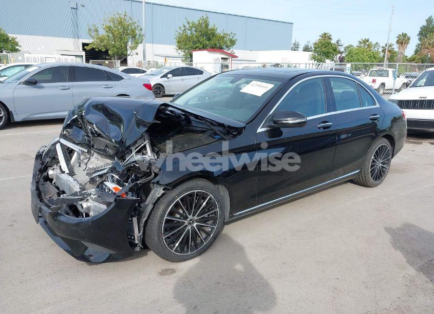 Photo 2 of 2020 Mercedes-benz C 300 (VIN WDDWF8DB5LR539187)