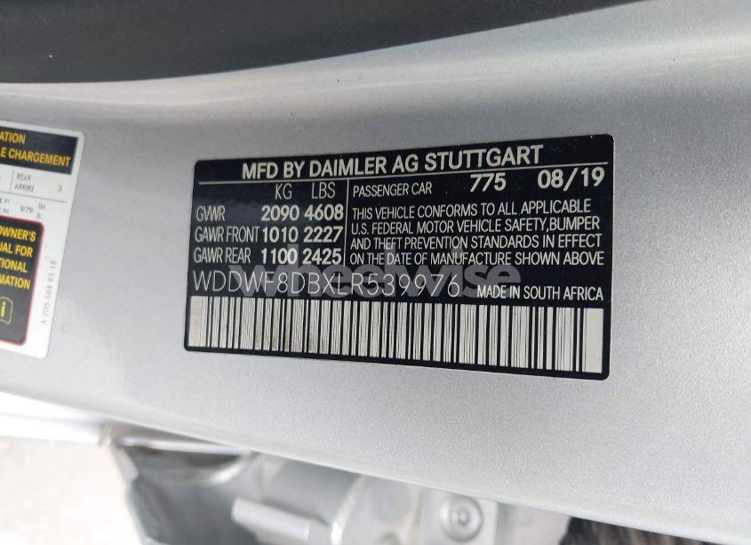 Photo 9 of 2020 Mercedes-benz C 300 (VIN WDDWF8DBXLR539976)