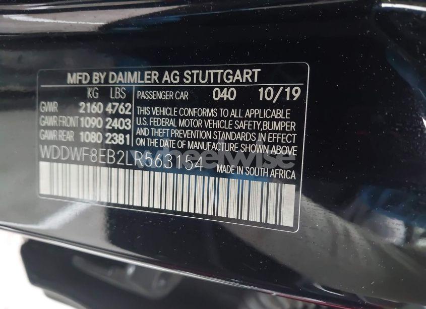 Photo 9 of 2020 Mercedes-benz C 300 4MATIC (VIN WDDWF8EB2LR563154)