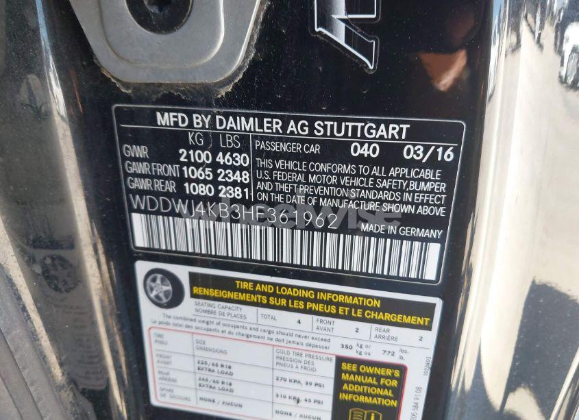 Photo 9 of 2017 Mercedes-benz C 300 4MATIC (VIN WDDWJ4KB3HF361962)