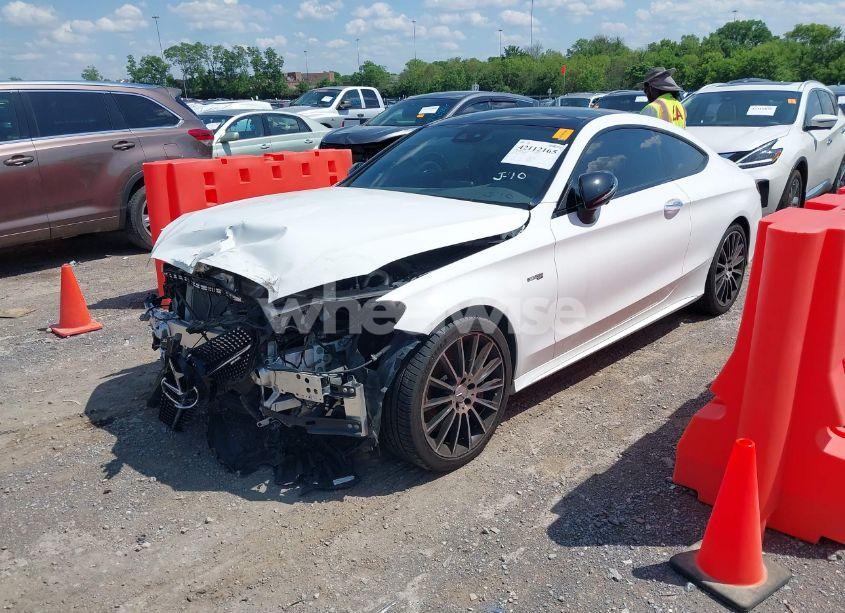 Photo 2 of 2018 Mercedes-benz Amg C 43 4MATIC (VIN WDDWJ6EB8JF755552)