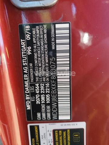 Photo 13 of 2019 MERCEDES-BENZ C 300 4MATIC (VIN WDDWJ8EBXKF813075)