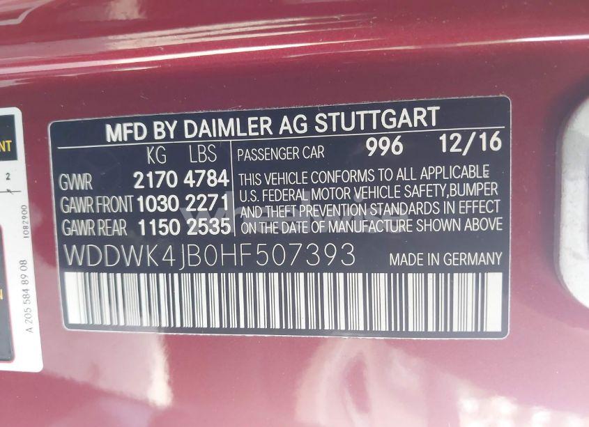 Photo 9 of 2017 Mercedes-benz C 300 (VIN WDDWK4JB0HF507393)
