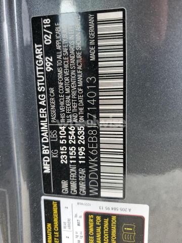 Photo 3 of 2018 MERCEDES-BENZ C 43 4MATIC AMG (VIN WDDWK6EB8JF714013)