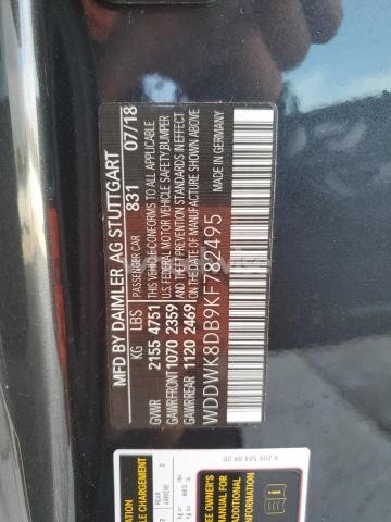 Photo 2 of 2019 MERCEDES-BENZ C 300 (VIN WDDWK8DB9KF782495)