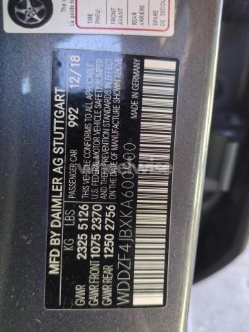 Photo 3 of 2019 MERCEDES-BENZ E 300 N/A (VIN WDDZF4JBXKA600900)