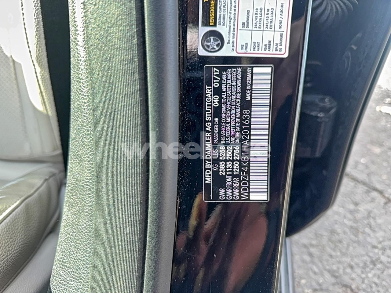 Photo 10 of 2017 MERCEDES-BENZ E 300 4MATIC (VIN WDDZF4KB1HA201638)