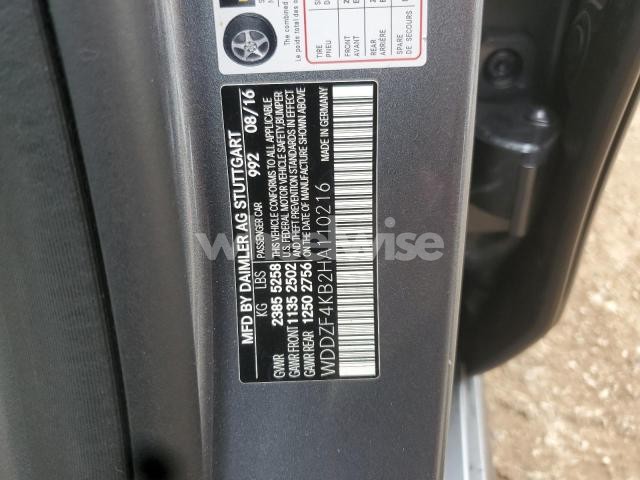 Photo 4 of 2017 MERCEDES-BENZ E 300 4MATIC (VIN WDDZF4KB2HA110216)