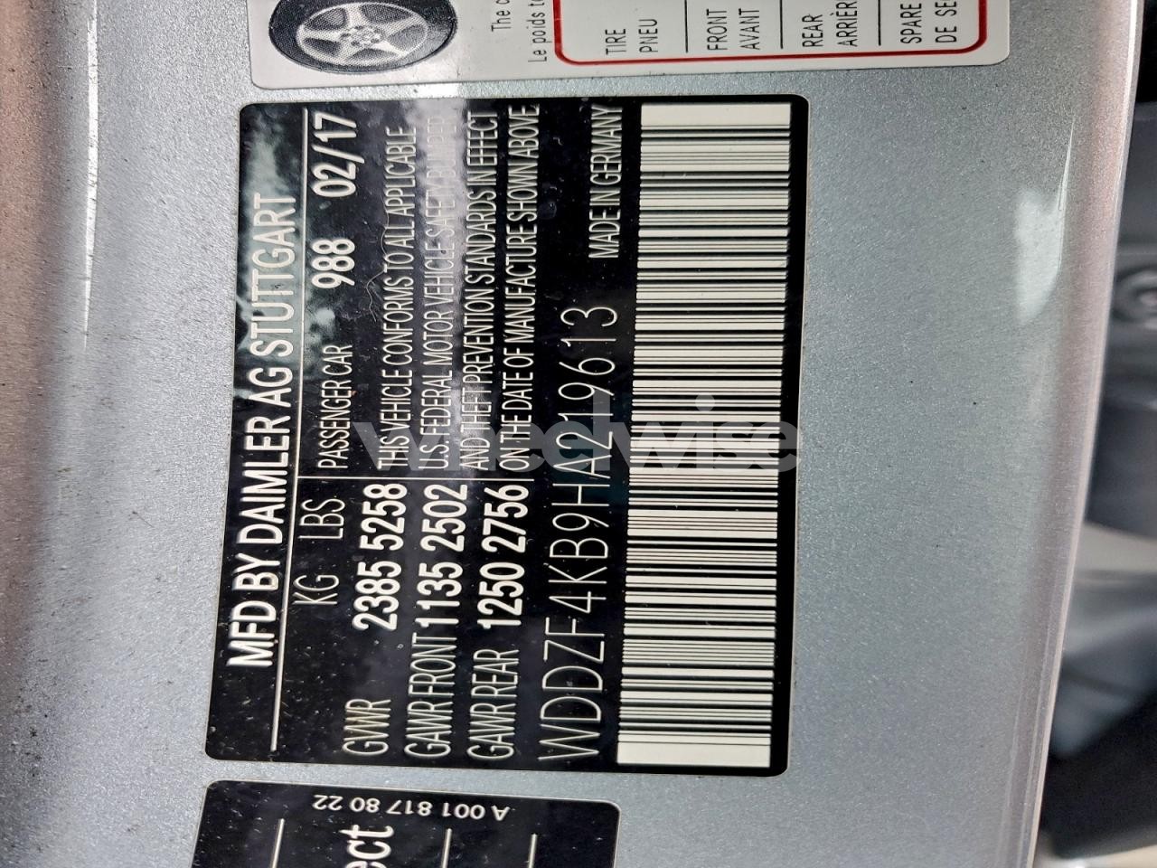 Photo 13 of 2017 MERCEDES-BENZ E 300 4MATIC (VIN WDDZF4KB9HA219613)