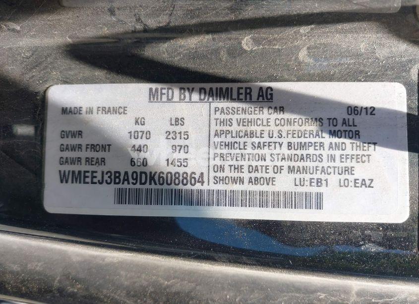 Photo 9 of 2013 Smart Fortwo PASSION/PURE (VIN WMEEJ3BA9DK608864)