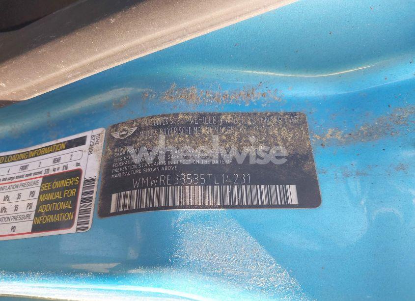 Photo 9 of 2005 Mini Cooper S (VIN WMWRE33535TL14231)