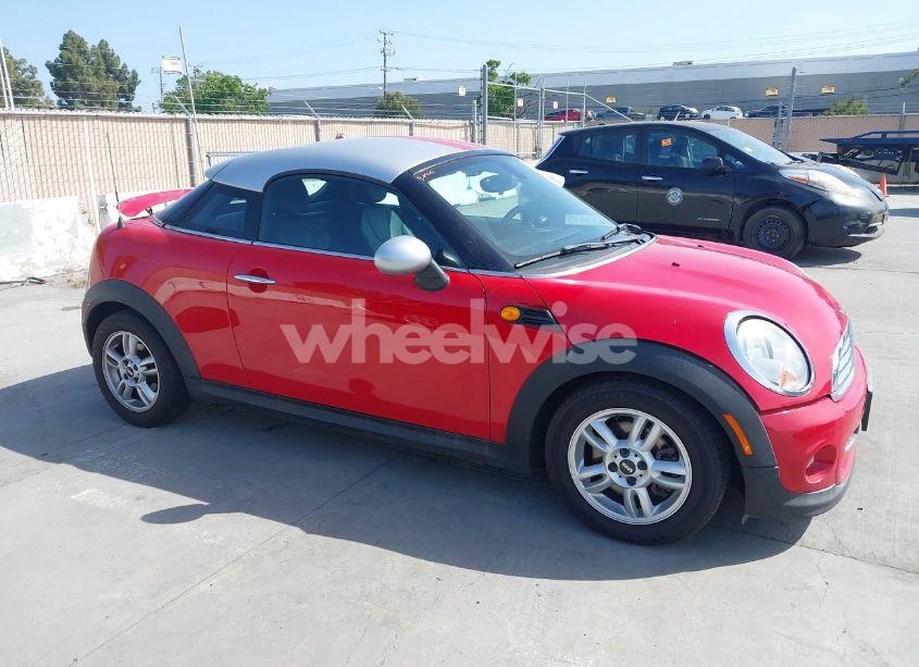2012 Mini Cooper N/A (VIN WMWSX1C56CT163981) main photo