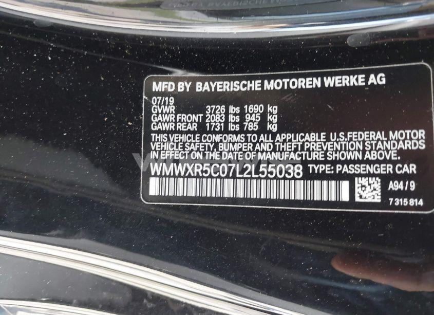 Photo 9 of 2020 Mini Hardtop COOPER S (VIN WMWXR5C07L2L55038)