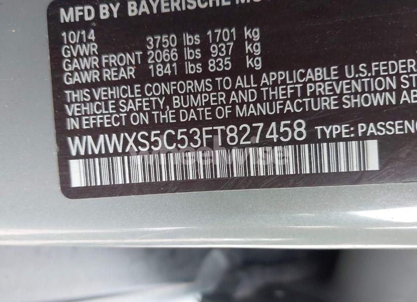 Photo 9 of 2015 Mini Hardtop COOPER (VIN WMWXS5C53FT827458)