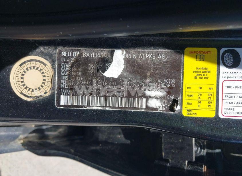 Photo 9 of 2012 Mini Cooper COUNTRYMAN (VIN WMWZB3C50CWM29681)