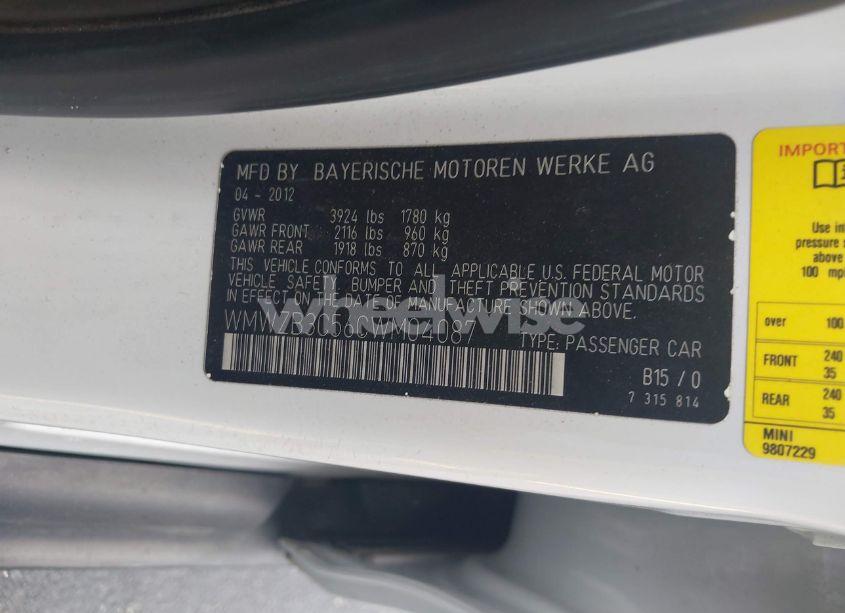 Photo 9 of 2012 Mini Cooper COUNTRYMAN (VIN WMWZB3C56CWM04087)