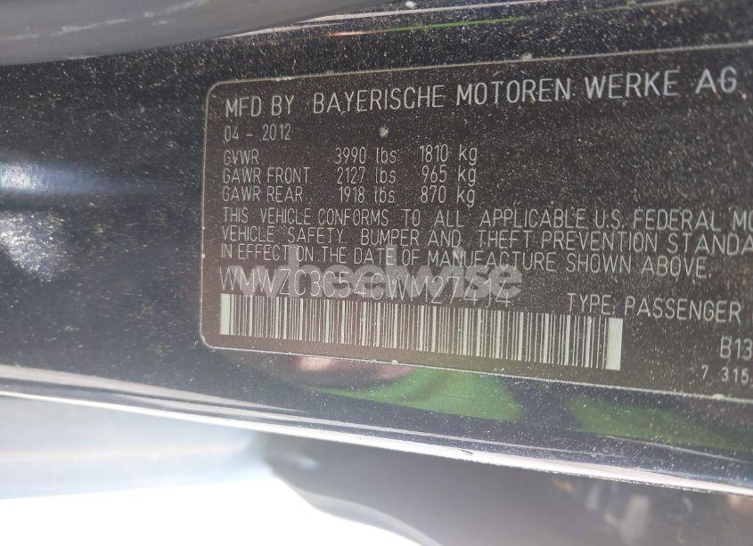 Photo 9 of 2012 Mini Cooper S COUNTRYMAN (VIN WMWZC3C54CWM27414)