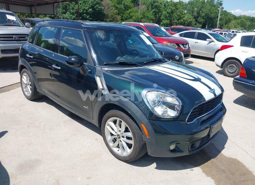 2011 Mini Cooper S COUNTRYMAN (VIN WMWZC5C53BWM10484) main photo
