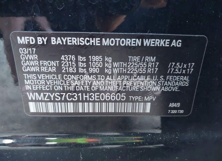 Photo 9 of 2017 Mini Countryman COOPER (VIN WMZYS7C31H3E06605)