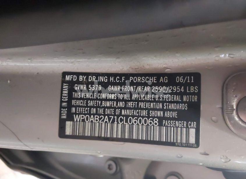 Photo 9 of 2012 Porsche Panamera 4S (VIN WP0AB2A71CL060068)