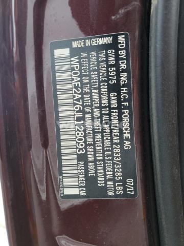 Photo 6 of 2018 PORSCHE PANAMERA 4 E-HYBRID N/A (VIN WP0AE2A76JL128093)