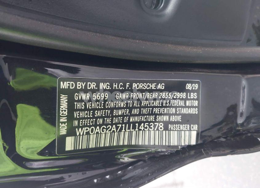 Photo 9 of 2020 Porsche Panamera GTS (VIN WP0AG2A71LL145378)