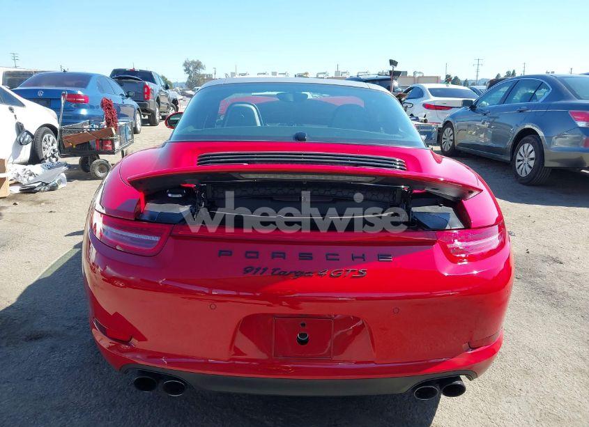 Photo 16 of 2016 Porsche 911 TARGA 4 GTS (VIN WP0BB2A99GS136573)