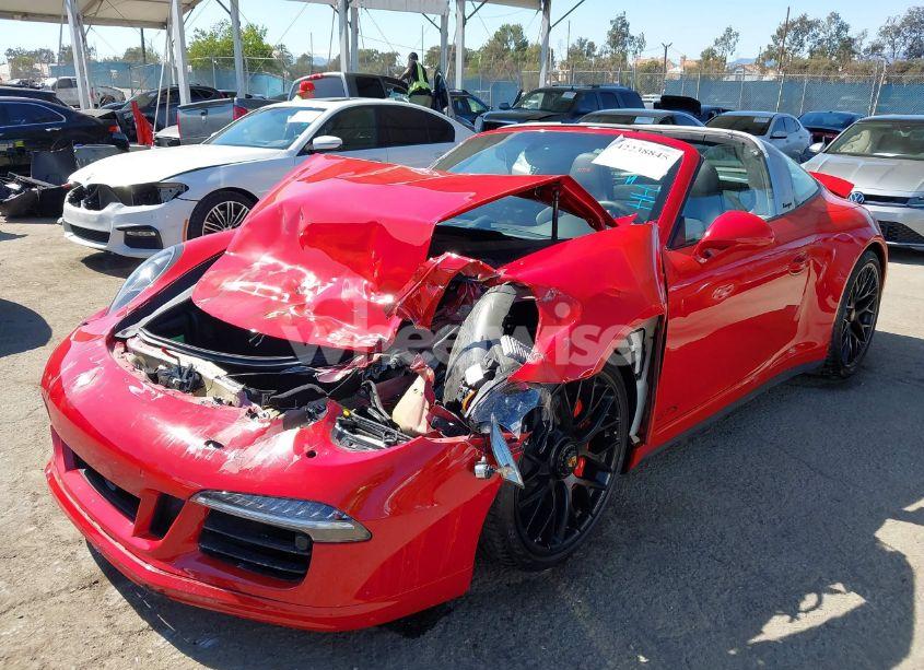 Photo 2 of 2016 Porsche 911 TARGA 4 GTS (VIN WP0BB2A99GS136573)