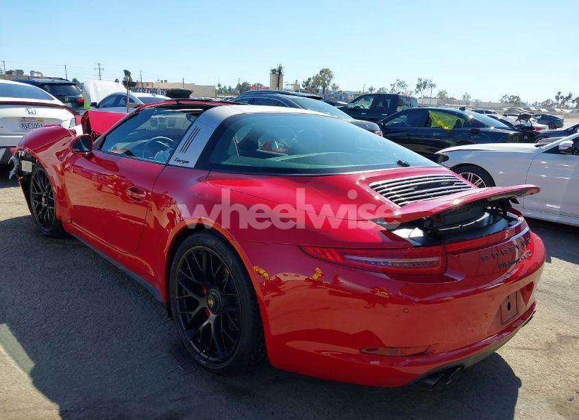 Photo 3 of 2016 Porsche 911 TARGA 4 GTS (VIN WP0BB2A99GS136573)