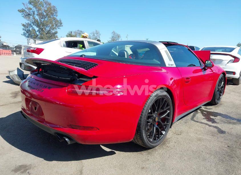 Photo 4 of 2016 Porsche 911 TARGA 4 GTS (VIN WP0BB2A99GS136573)