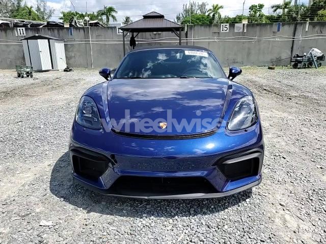 Photo 13 of 2021 PORSCHE BOXSTER SPYDER N/A (VIN WP0CC2A8XMS240221)