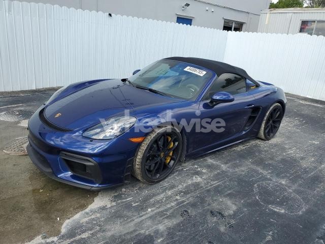 Photo 9 of 2021 PORSCHE BOXSTER SPYDER N/A (VIN WP0CC2A8XMS240221)