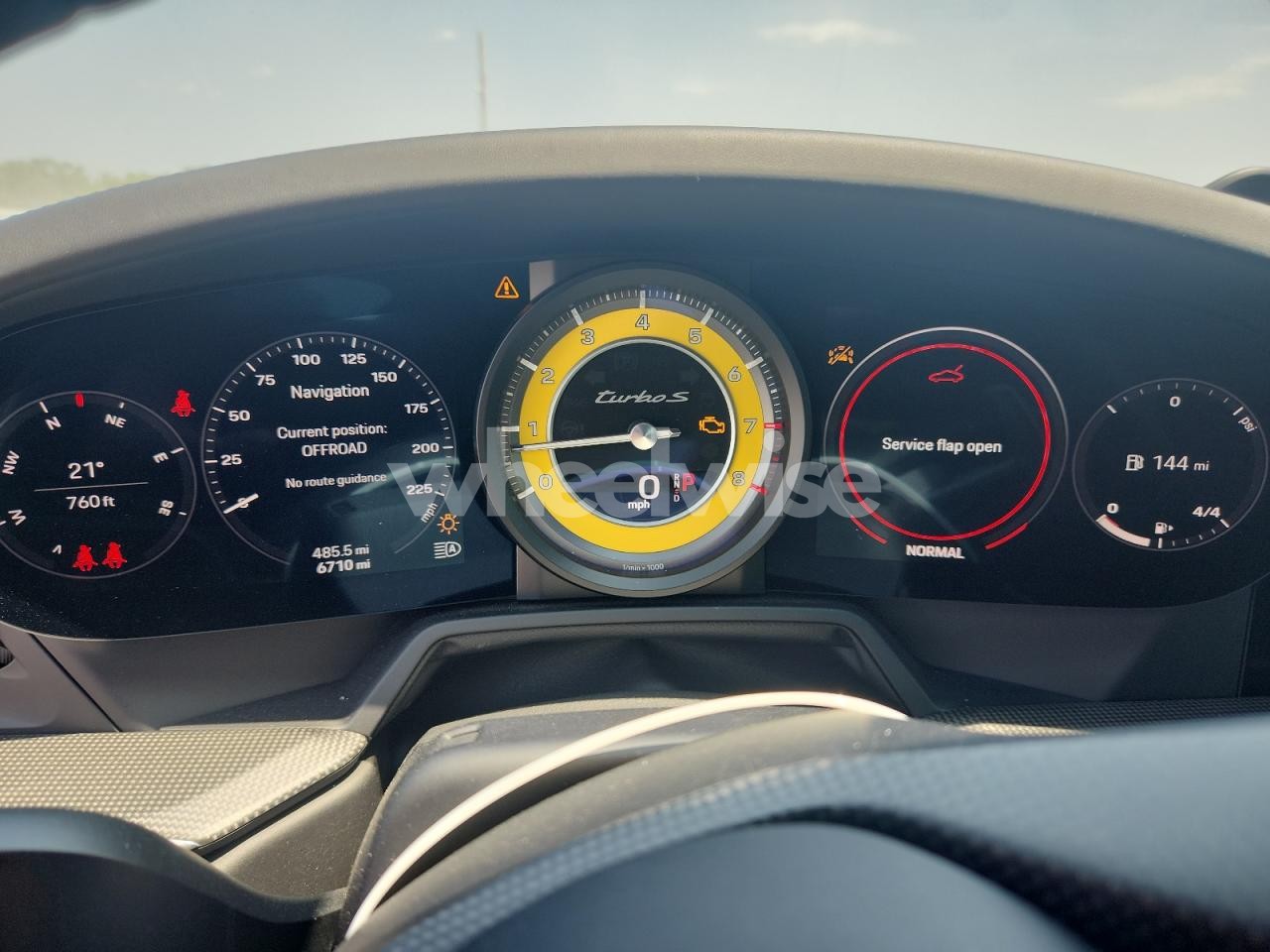 Photo 9 of 2021 PORSCHE 911 TURBO (VIN WP0CD2A94MS263614)