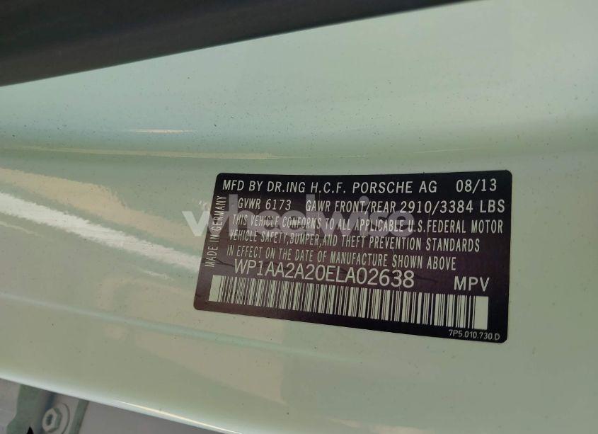 Photo 9 of 2014 Porsche Cayenne N/A (VIN WP1AA2A20ELA02638)