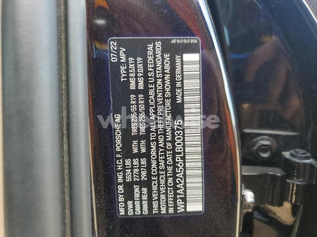 Photo 12 of 2023 PORSCHE MACAN BASE N/A (VIN WP1AA2A56PLB00375)