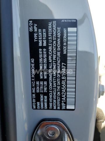 Photo 6 of 2024 PORSCHE MACAN BASE N/A (VIN WP1AA2A56RLB19477)