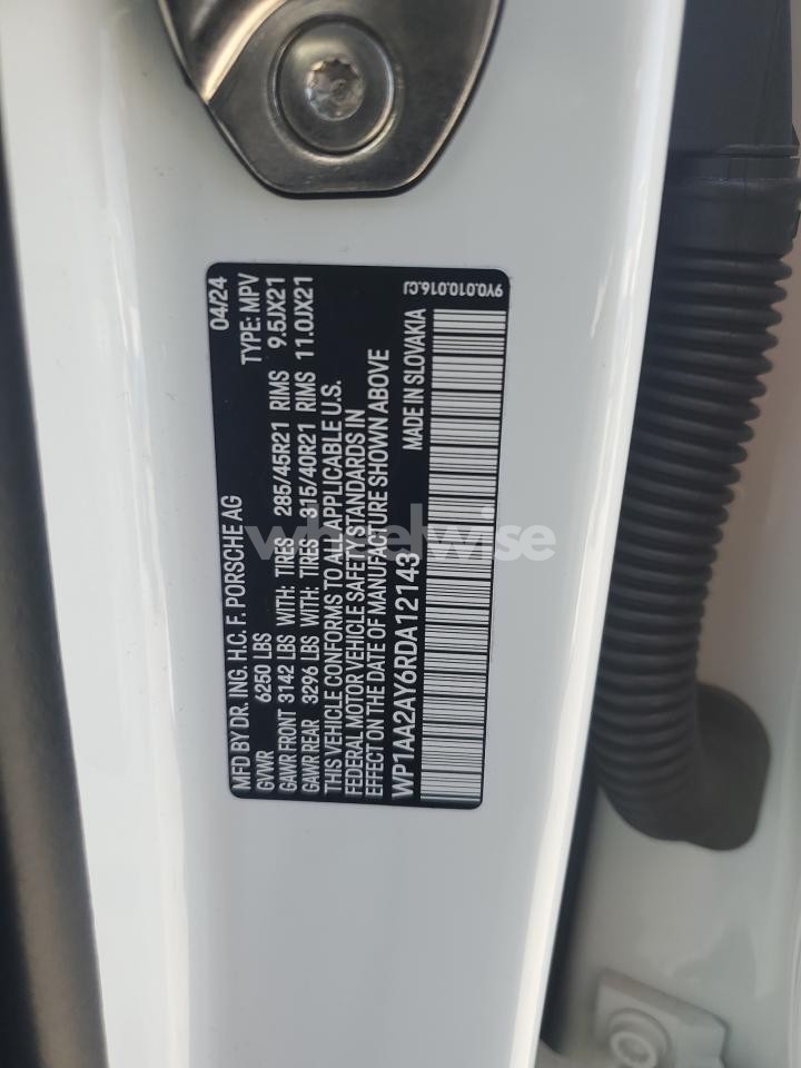 Photo 14 of 2024 PORSCHE CAYENNE N/A (VIN WP1AA2AY6RDA12143)