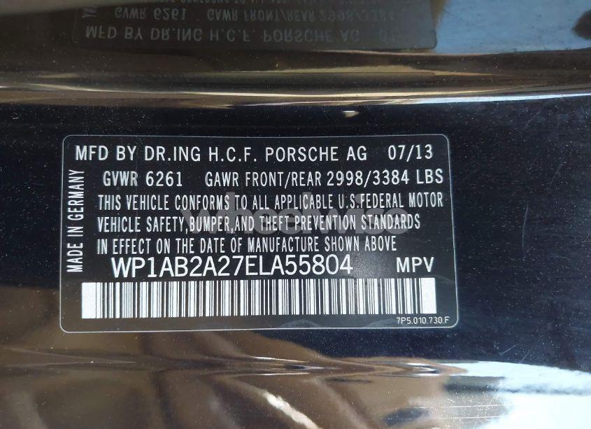Photo 9 of 2014 Porsche Cayenne S (VIN WP1AB2A27ELA55804)