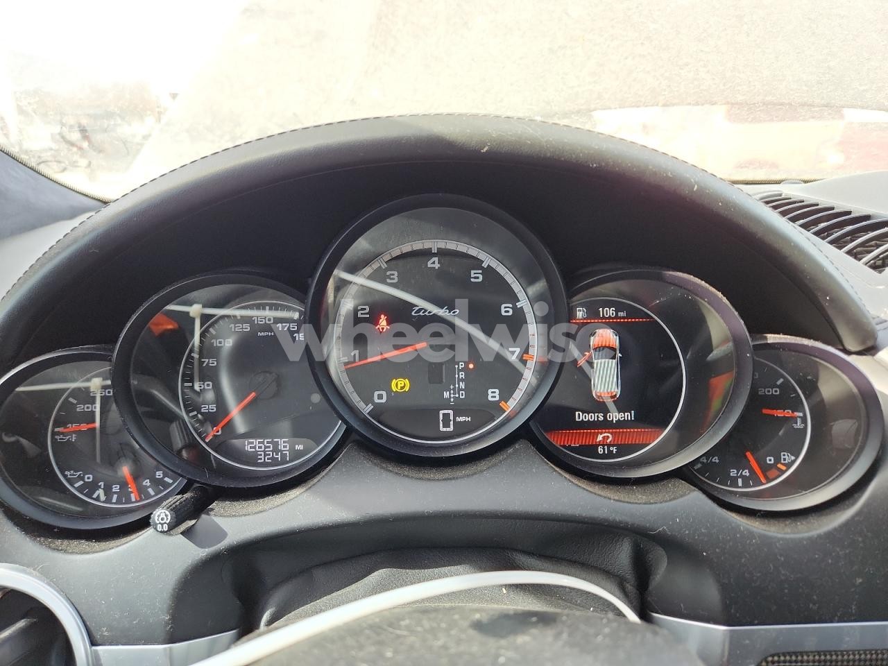 Photo 9 of 2012 PORSCHE CAYENNE TURBO (VIN WP1AC2A24CLA84283)