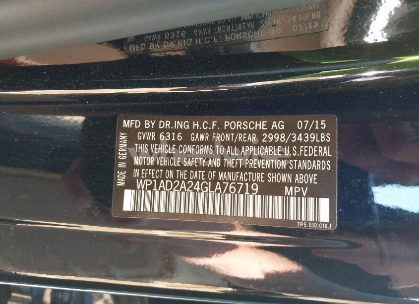 Photo 9 of 2016 Porsche Cayenne GTS (VIN WP1AD2A24GLA76719)