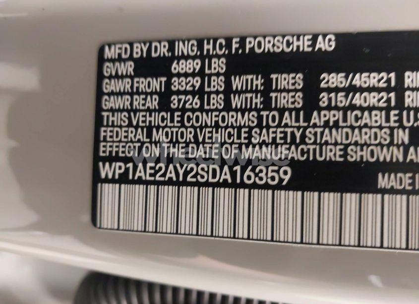 Photo 19 of 2025 Porsche Cayenne E-HYBRID (VIN WP1AE2AY2SDA16359)