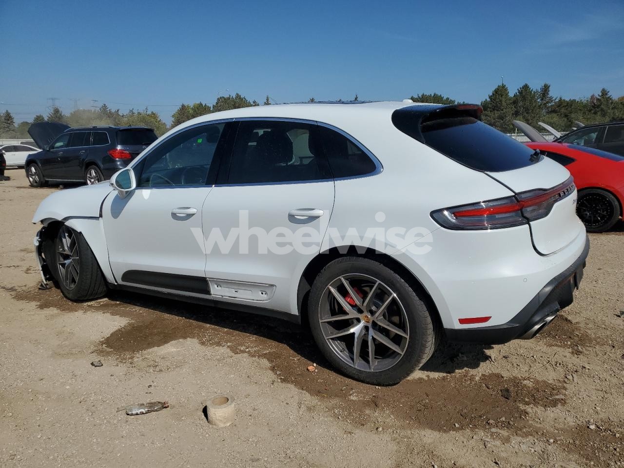 Photo 2 of 2023 PORSCHE MACAN S (VIN WP1AG2A57PLB36848)