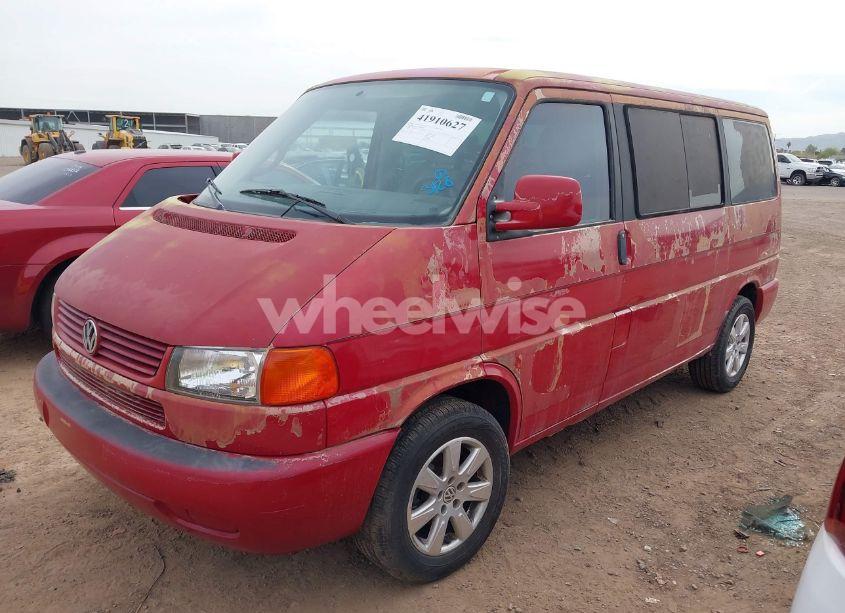 Photo 2 of 1999 Volkswagen Eurovan MV (VIN WV2MH2701XH001411)