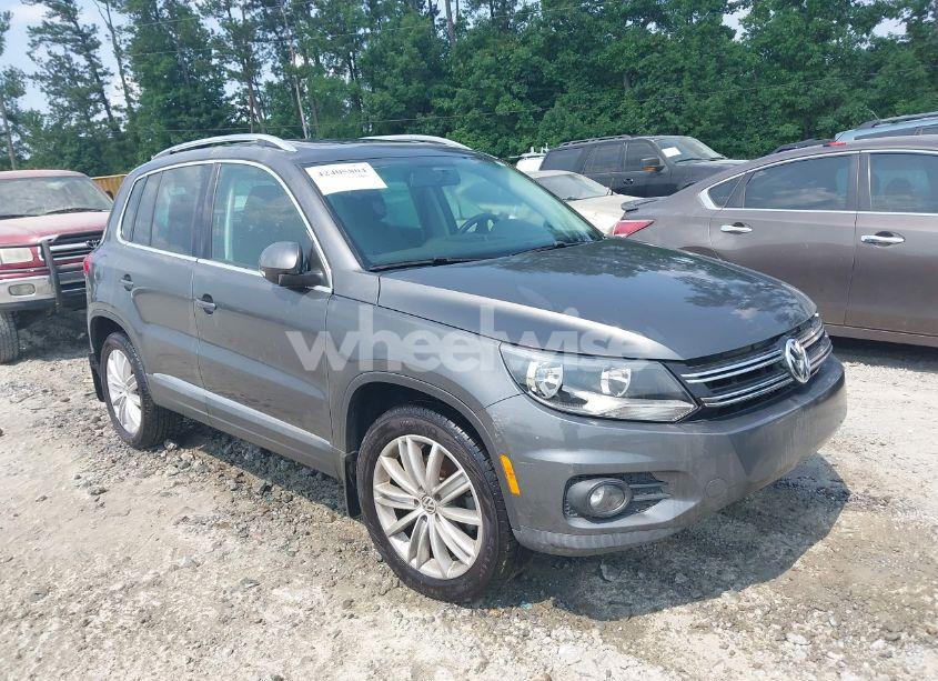 2014 Volkswagen Tiguan SEL (VIN WVGAV3AX0EW576108) main photo