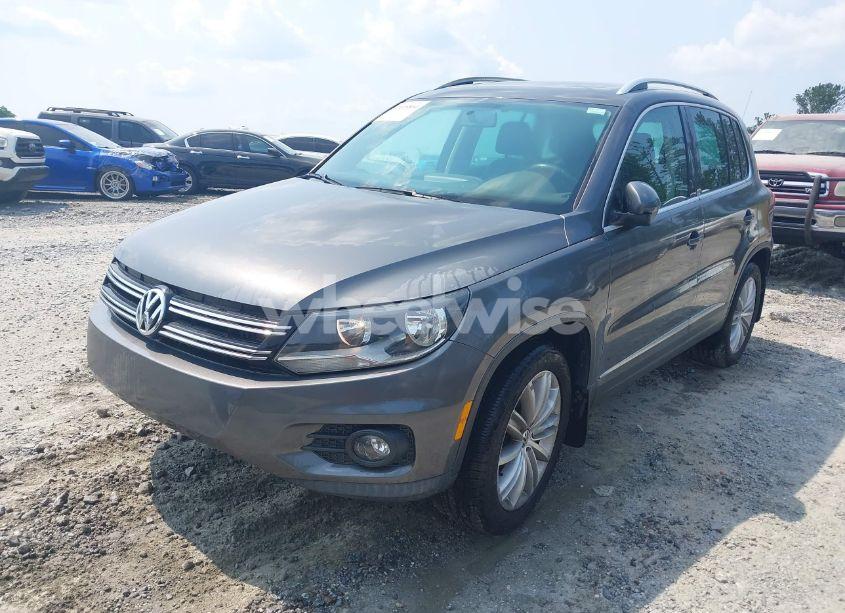 Photo 2 of 2014 Volkswagen Tiguan SEL (VIN WVGAV3AX0EW576108)